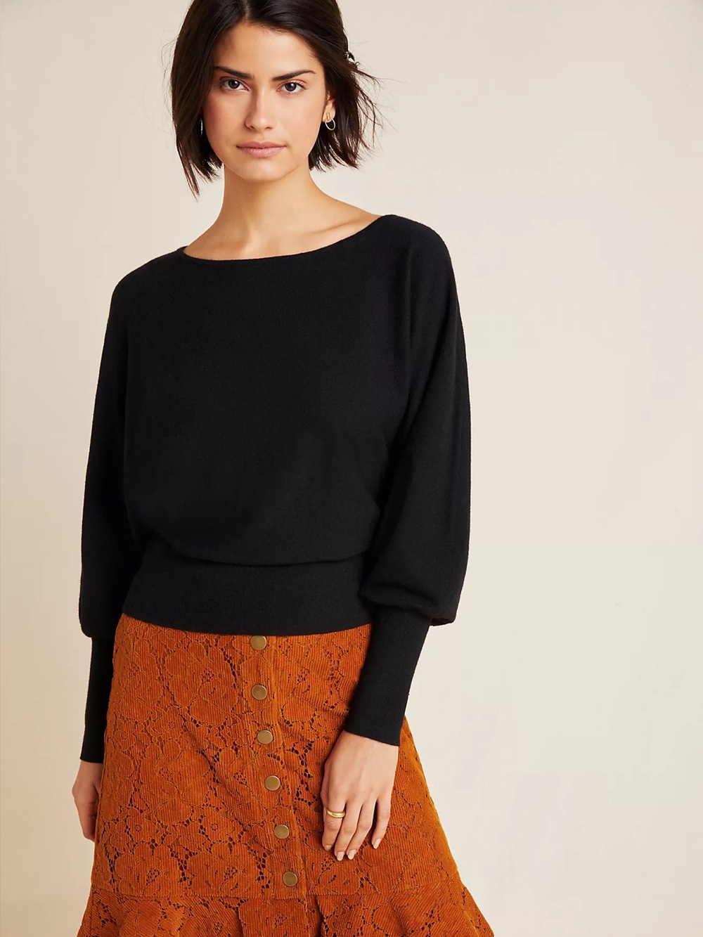 Anthropologie Denise Dolman-Sleeved Sweater